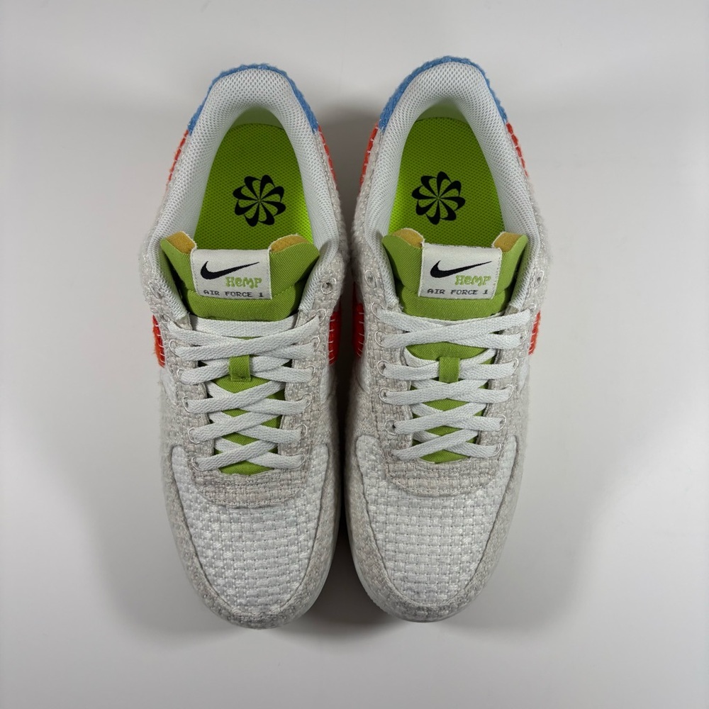 Men’s Nike Air Force 1 Low 07 Next Nature ‘Hemp’ Shoes Sneakers Size 11 Like New - Picture 3 of 5